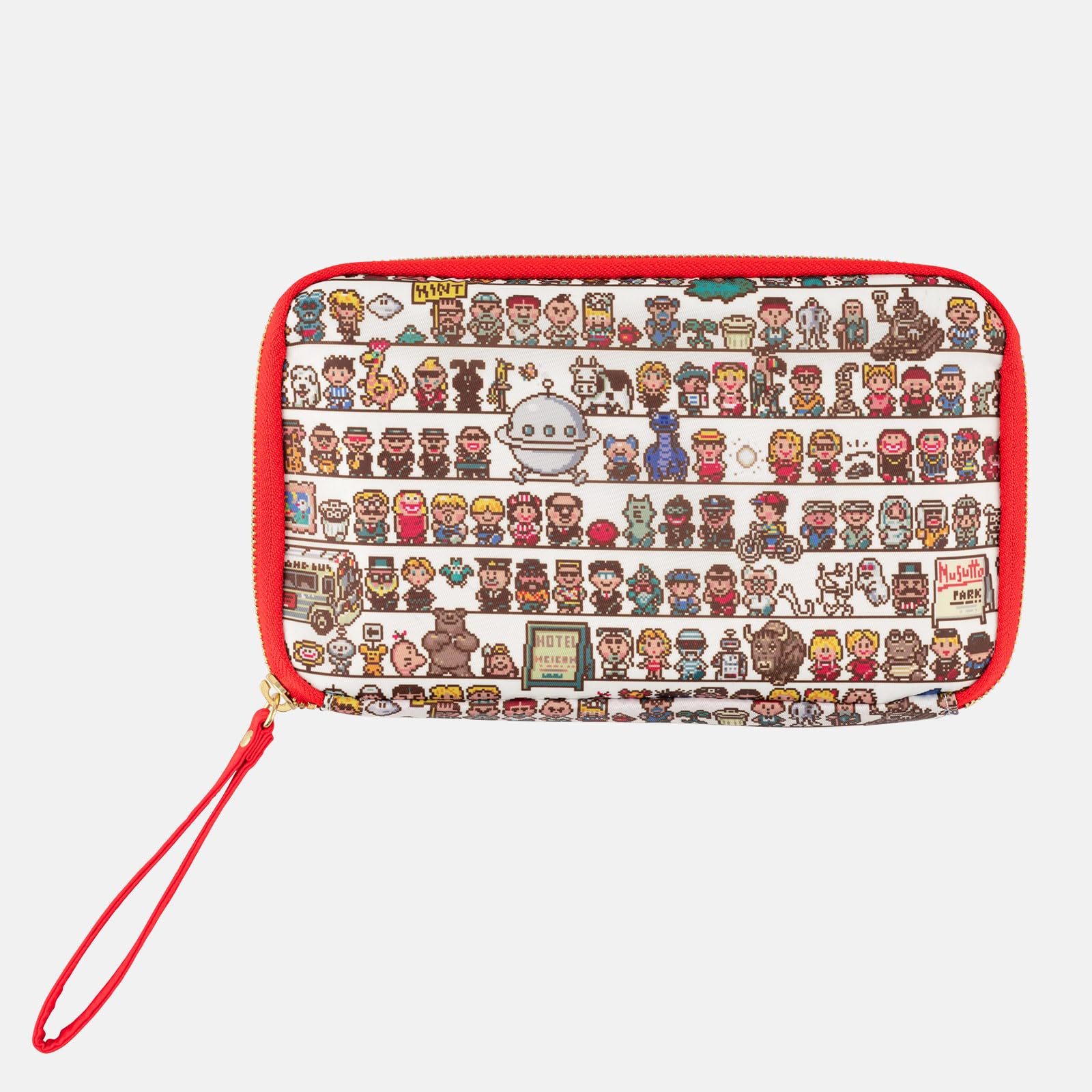 ほぼ日 MOTHER2 おおきいひきだしポーチ おおきいひきだしポーチ / MOTHER2Pixel Patterns - ひきだし