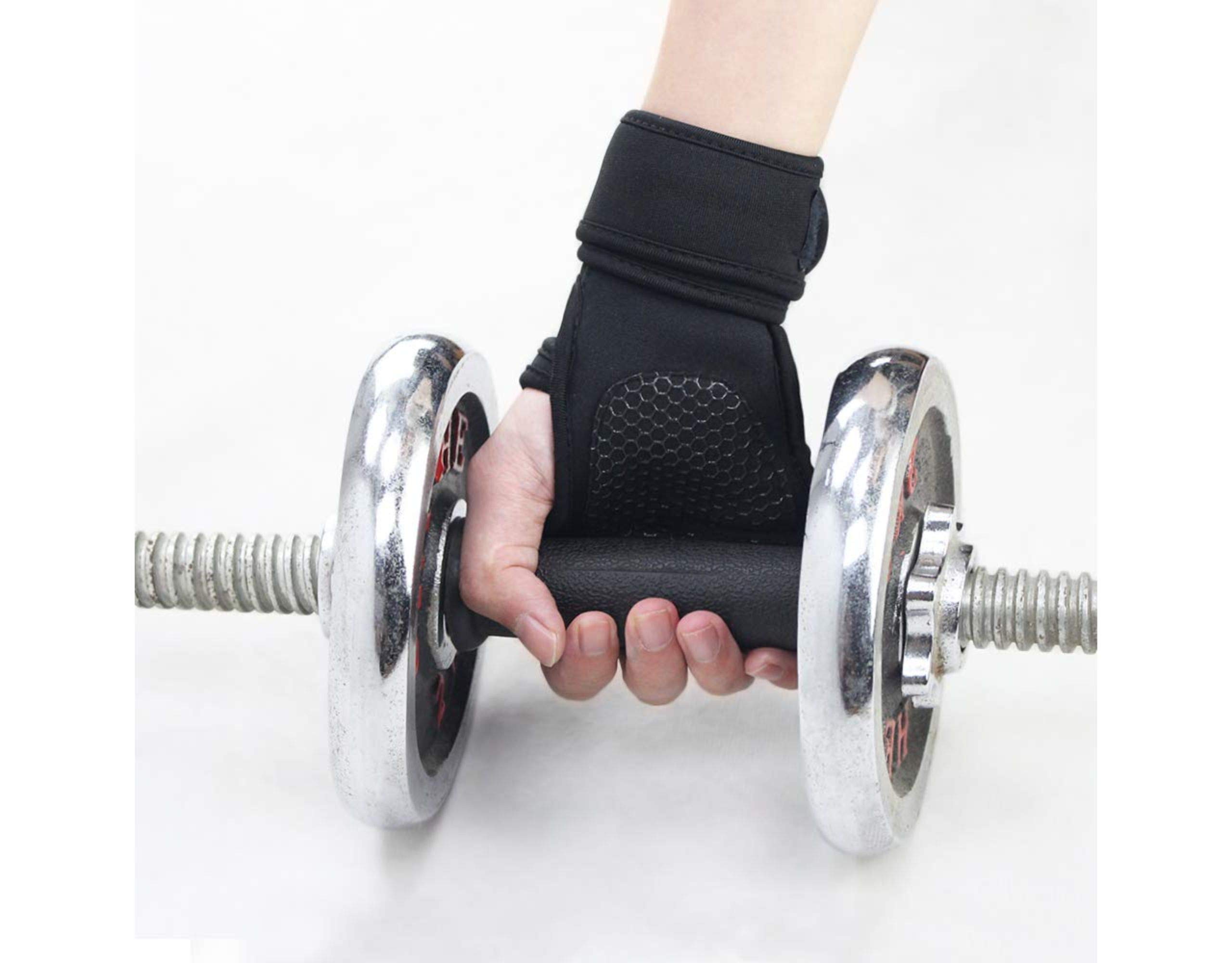 HOW (HOUSE OF WISHES) with Device Workout Gloves with Wrist Support for Gym Workouts Pull Ups Cross Training Black (B081LG7VZK) Amazon Price History, Amazon Price Tracker