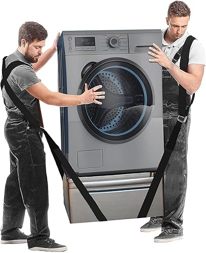 MORDEN MS Correas móviles ajustables, sistema de elevación y movimiento de hombros para 2 personas para transportar muebles, electrodomésticos,