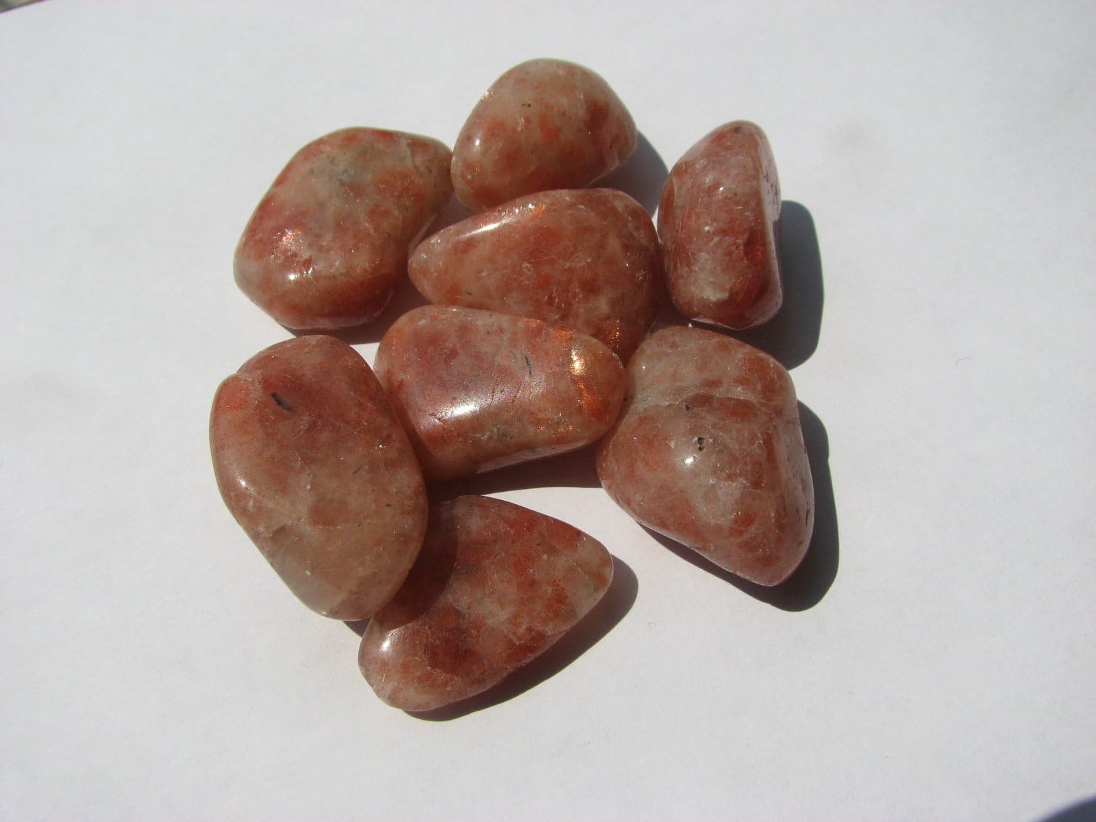 Pink moss agate Tumble Stone ~ Medium