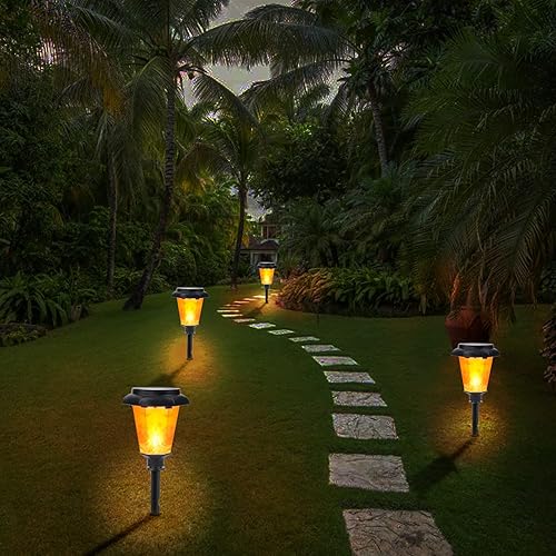 Miniatura 4 de Luces solares para exteriores, 1 paquete de luces solares brillantes para jardín, IP65, impermeables, para paisaje, patio, césped, pasarela, camino,