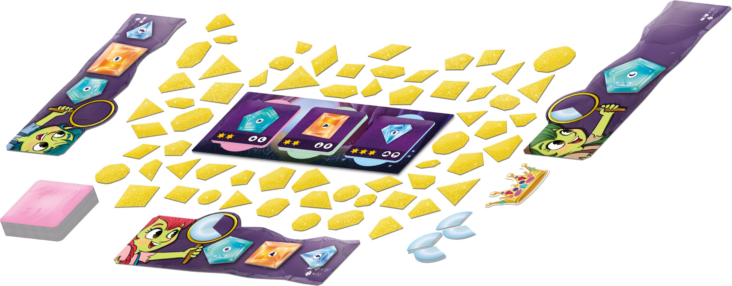 Schmidt Spiele 40656 duże małe kamienie szlachetne, dziecinnie proste