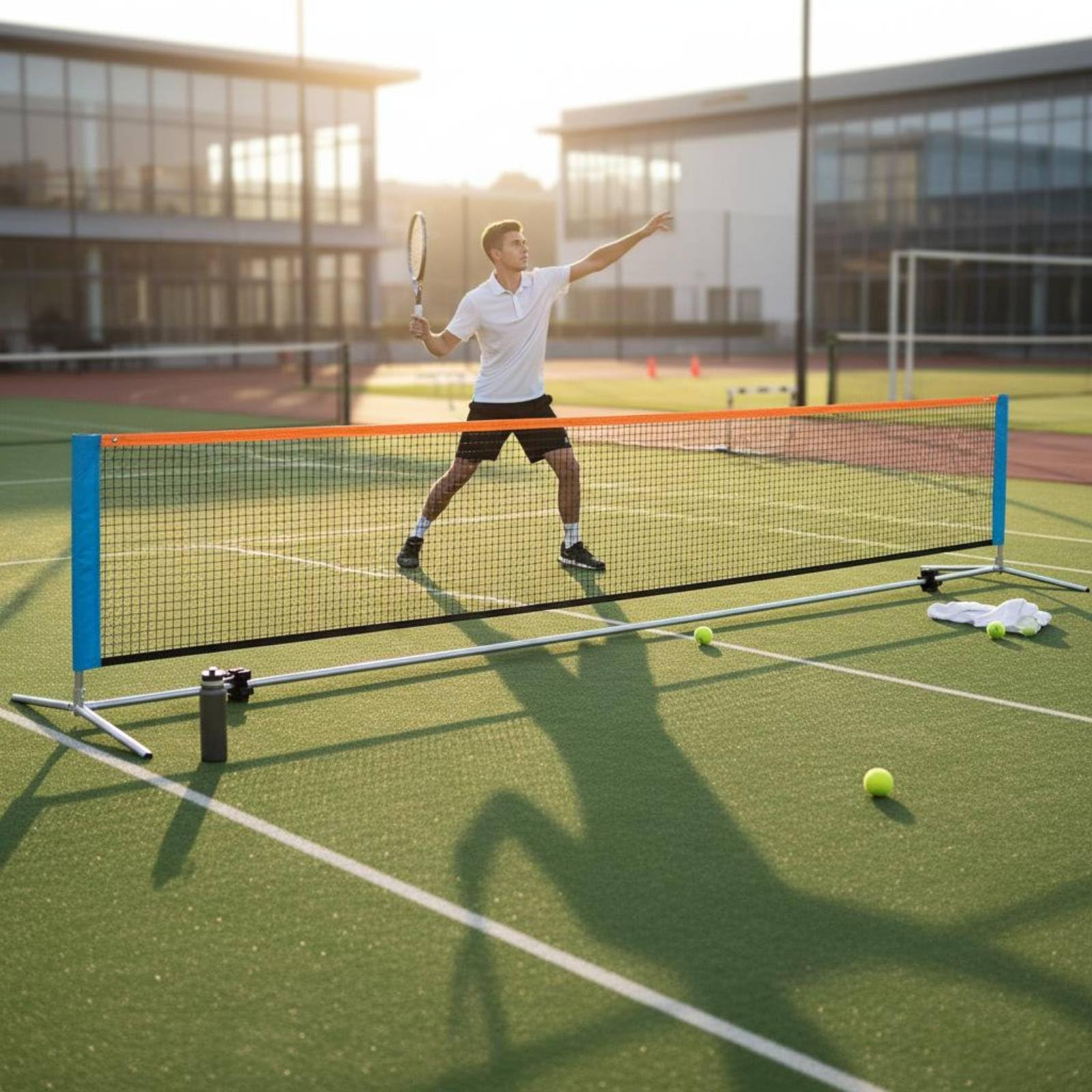 Rete da Badminton Regolabil Tennis Rete
