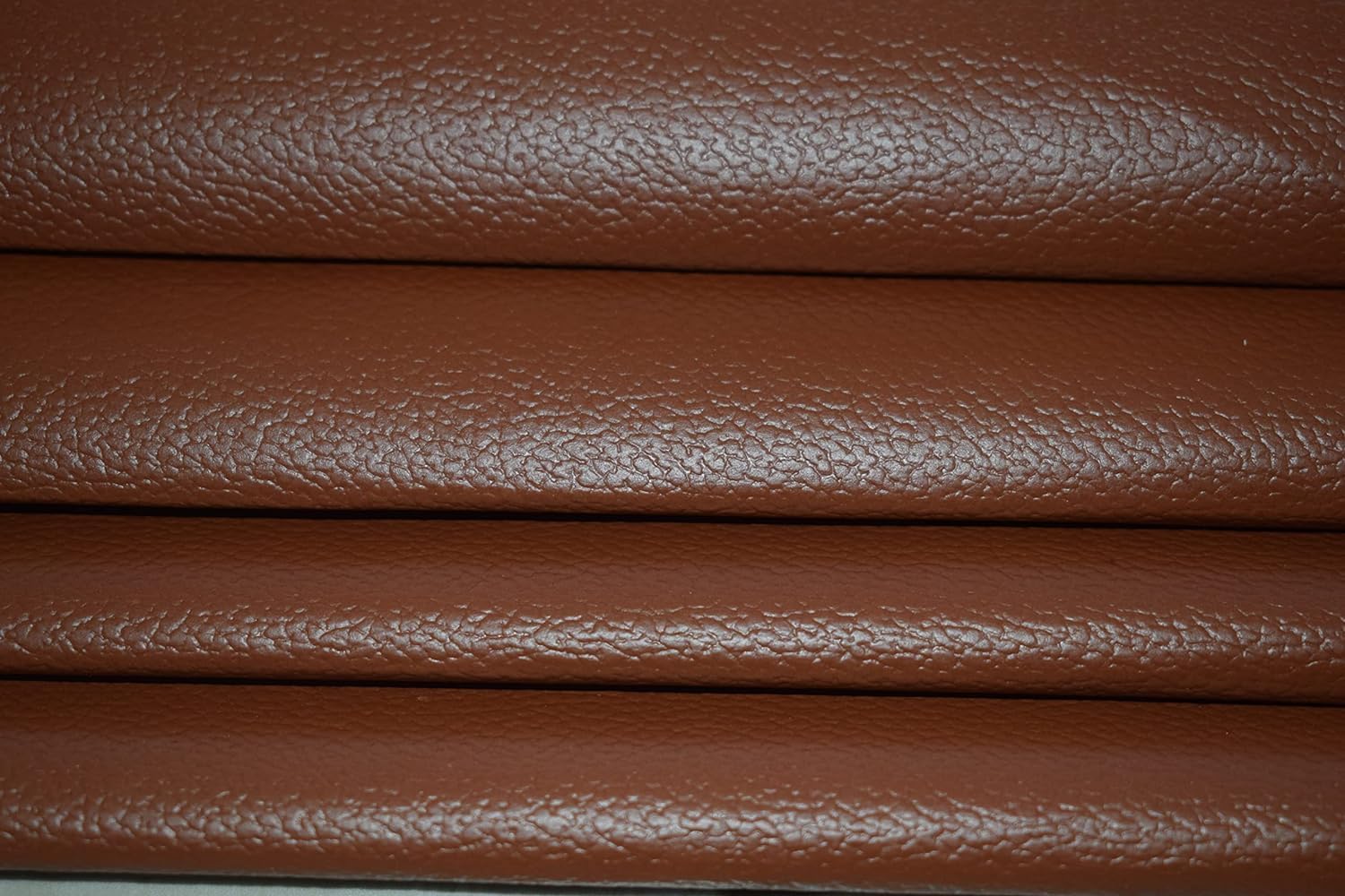 CLICKNPICK Poly Fabric Upholstery Rexine,Solid Artificial Leather Sheet -140 Cms Width-Pu Mix,Matte Finish,Brown-Half Meter-image-44