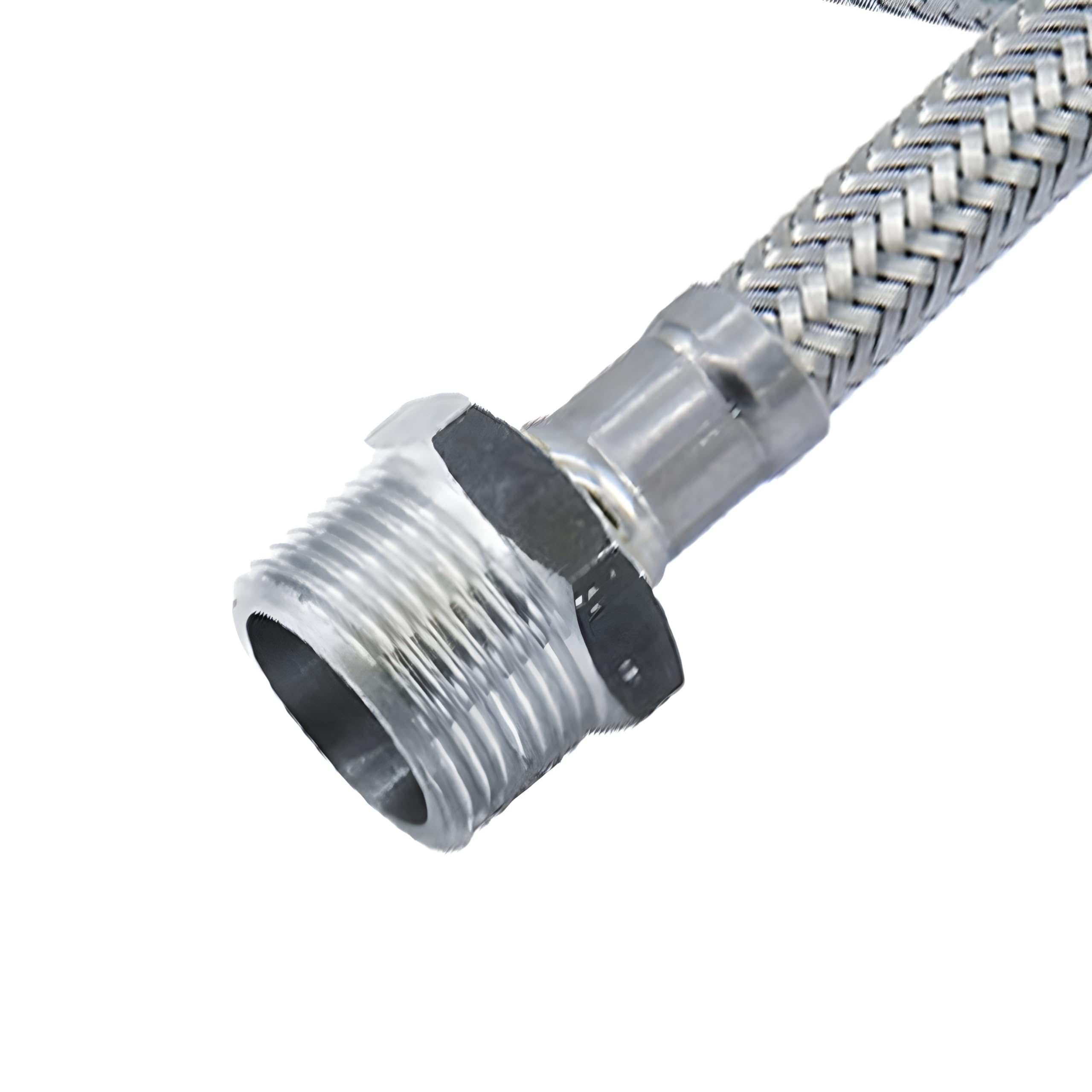 Expansion Vessel Hose 1 Metre Length 3/4″ Male to 3/4″ Female, Stainless Steel, 1 meter - Image 4