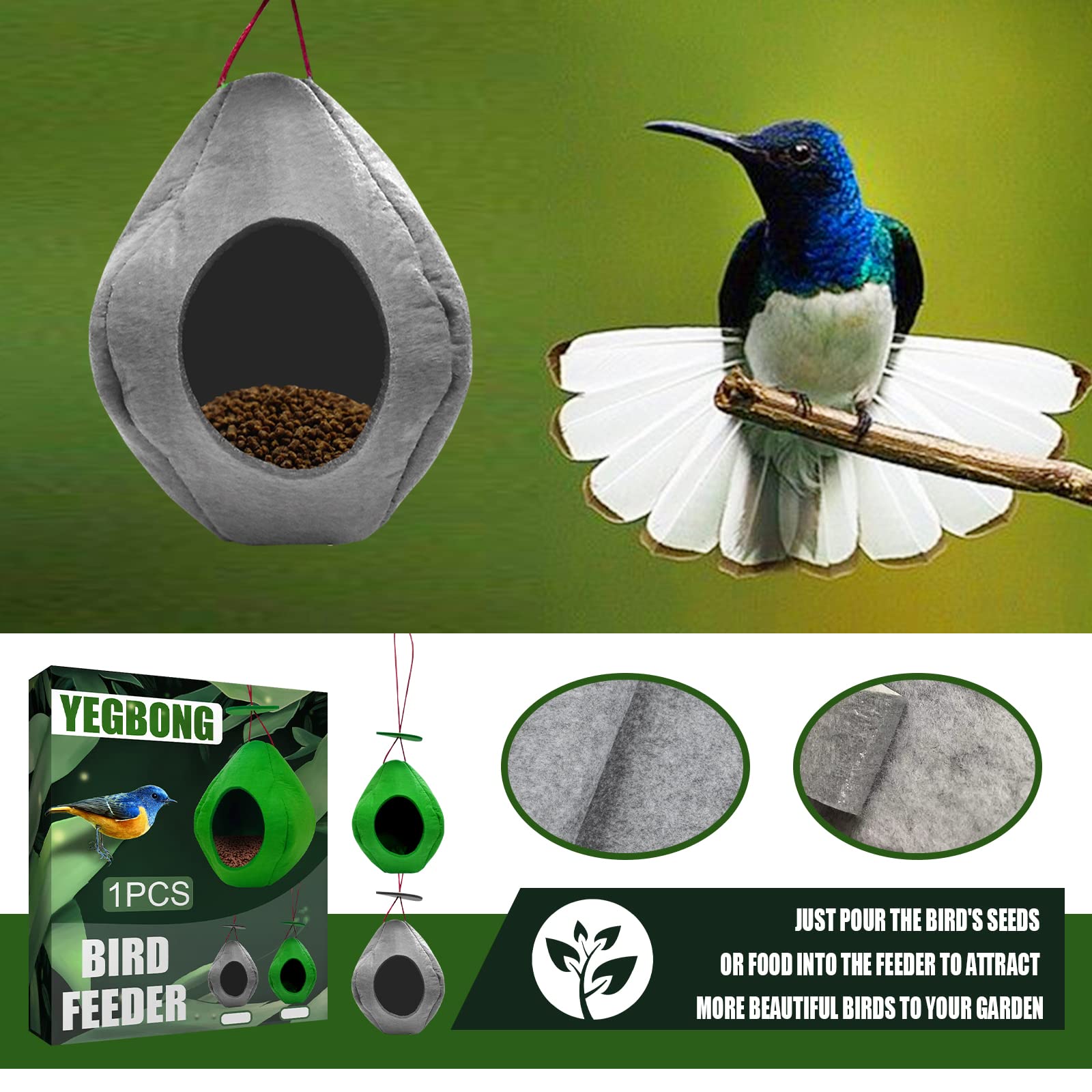 Mangiatoia per Uccelli Kit (Bottiglia Top) Da Neat Ideas Riciclare