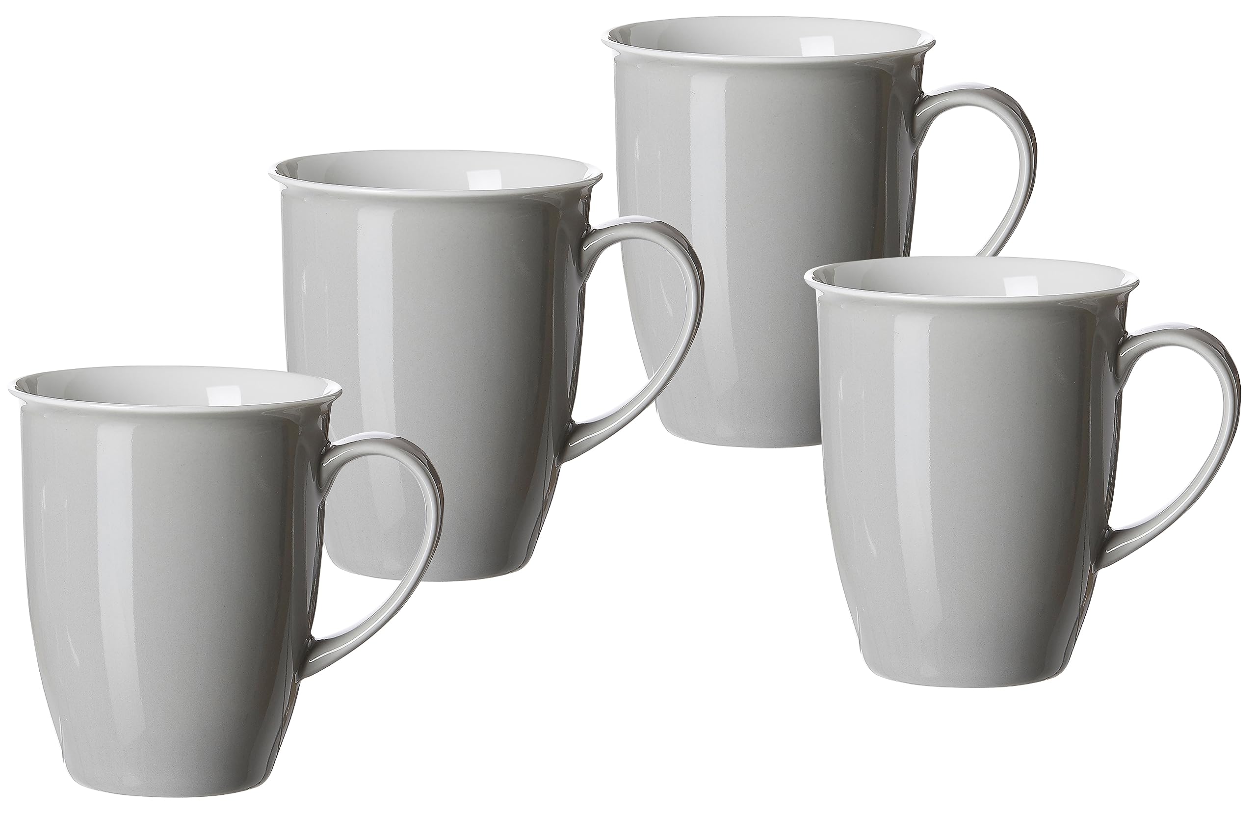 Tasses à café gris compactes lot de 4 Ritzenhoff & Breker Doppio pour vos pauses
