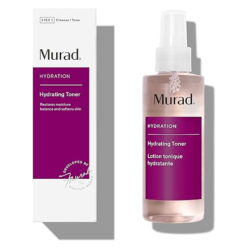 Murad  Tóner hidratante  Tóner facial sin alcohol repone la humedad  Tonificador clarificante niebla 6 fl oz el embalaje puede variar