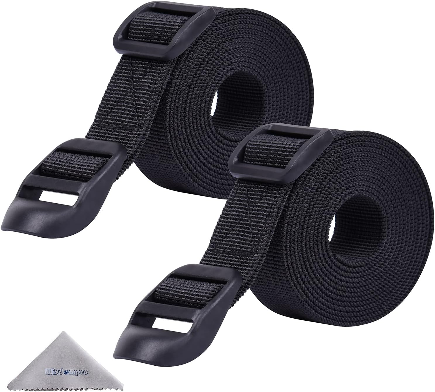 Sleeping Bag Strap, Luggage Strap, Wisdompro 2Pack of
