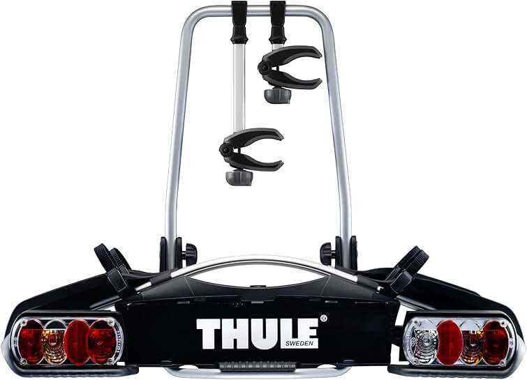 thule heckträger velocompact 924 13 pin für 2 fahrräder