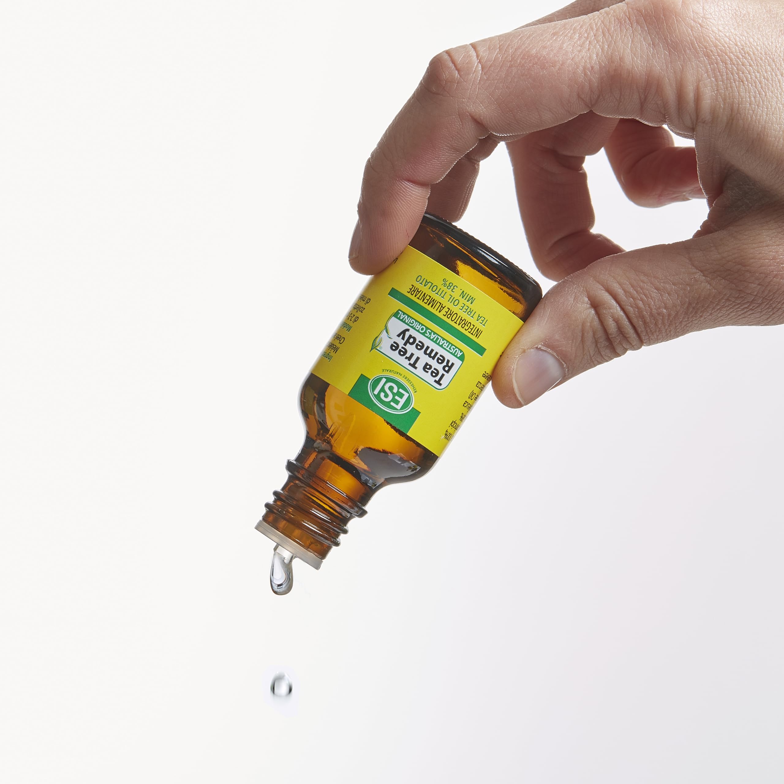 ESI - Tea Tree Remedy Oil, Olio Biologico, Integratore Alimentare, Migliora la Resistenza Fisiologica a Severe Condizioni Ambientali, Supporta le Prime Vie Respiratorie, Senza Glutine e Vegan, 25 ml