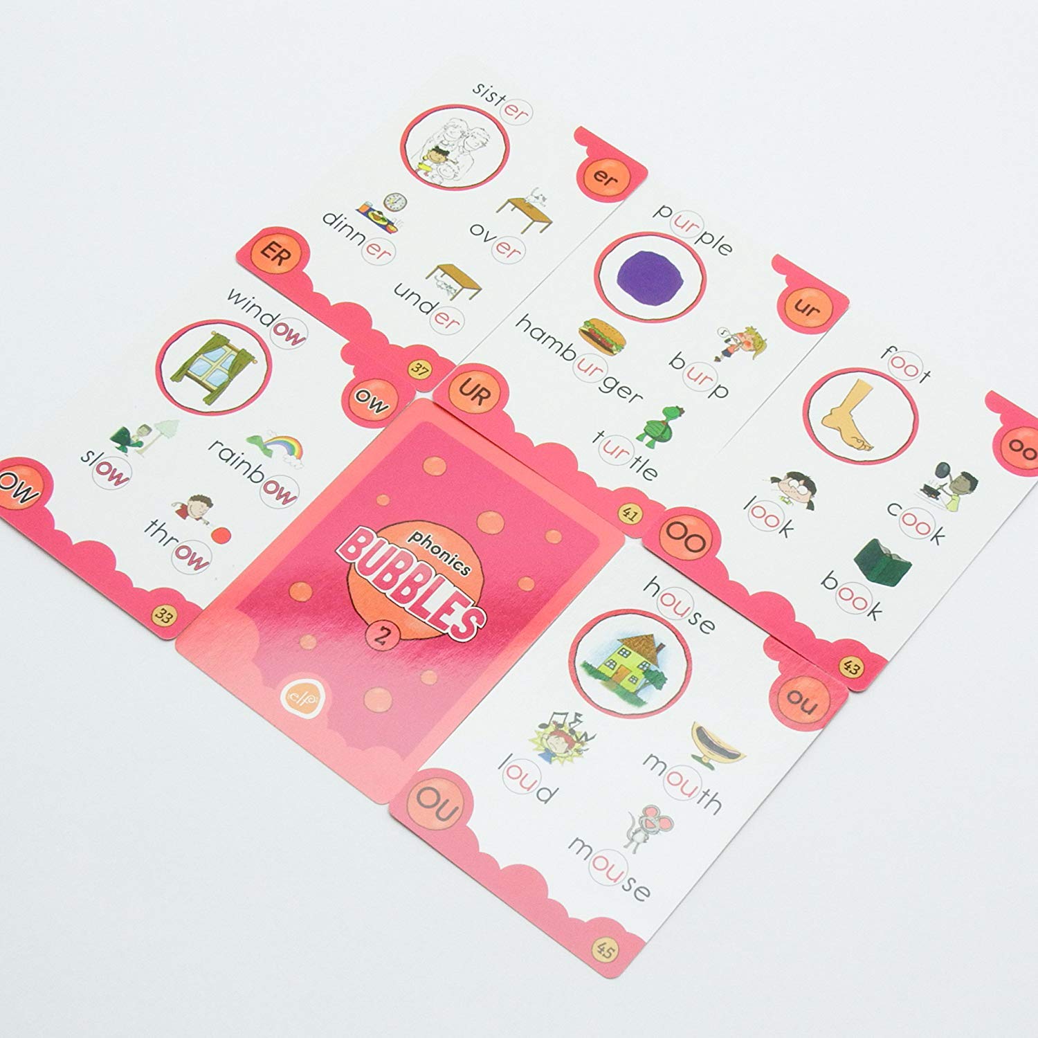 Amazon.co.jp: Phonics BUBBLES - Level 2 - Card Game フォニックス