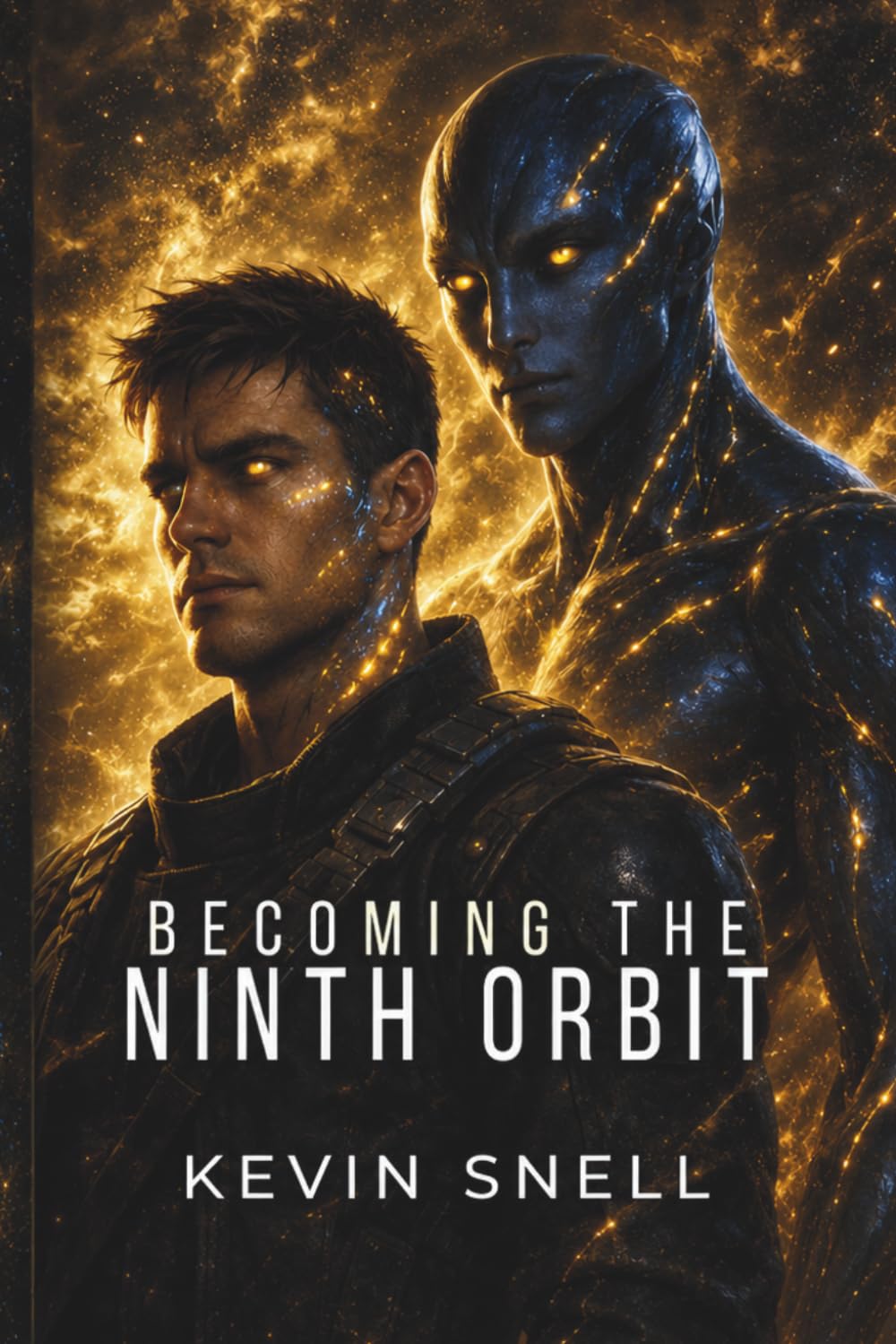Becoming the Ninth Orbit: A M/M Alien Romance (Fated Mates, Forced Proximity, Alien Bond) (The Ninth Orbit Series)
