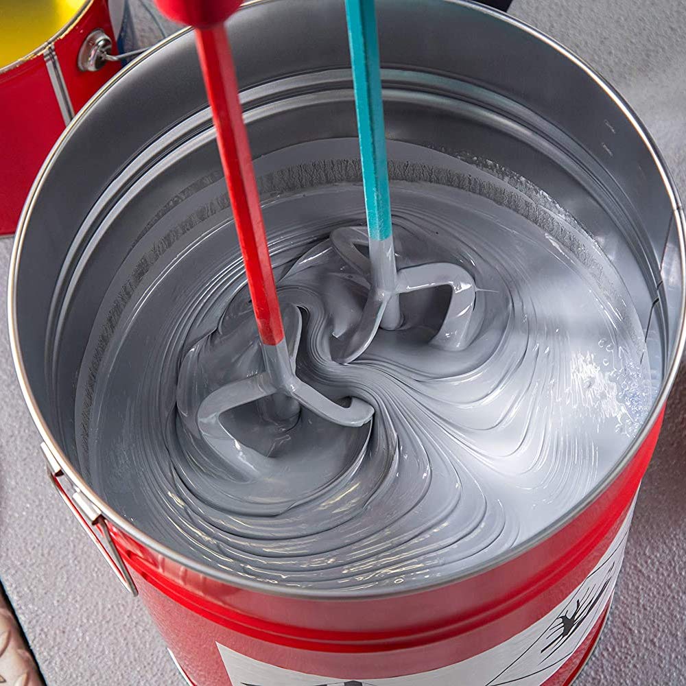 Mischwerkzeuge MKD 120 HF, 1 Satz, Ø 190 mm, 20 - 50 Liter Mischvolumen, schweres Material, Beton, Estrich