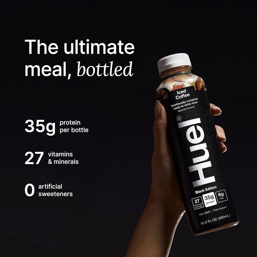 Amazon.com : Huel Black Edition Ready-to-Drink | Iced Coffee Meal