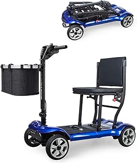 Ultra Lightweight 4 Wheel Folding Mobility Scooter