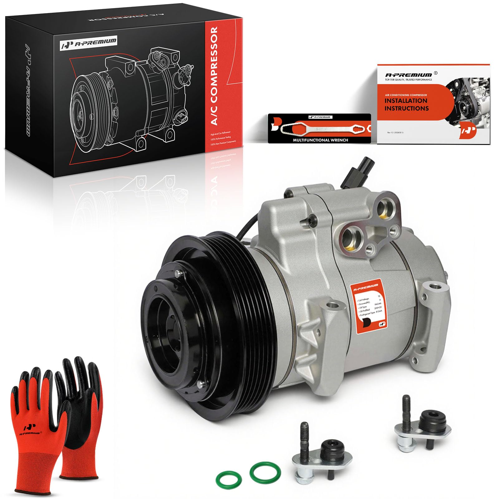 Amazon.com: A-Premium Air Conditioner AC Compressor with Clutch