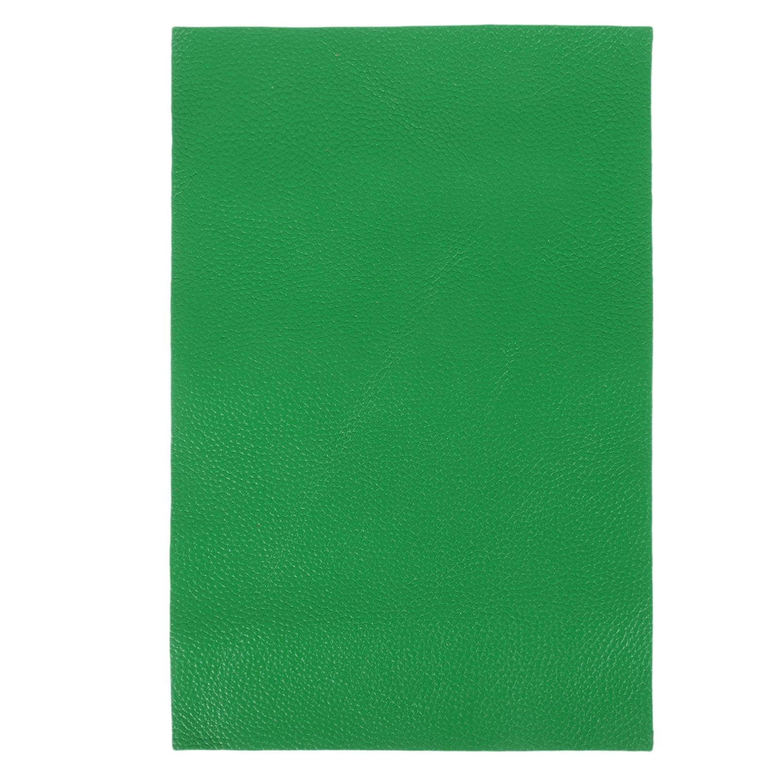 sourcing map Thick Full Grain Leather Sheet, 23.6 x 15.8 Inch Natural Cow Leather 1.5-1.8 mm Fabric Pieces for DIY Craft Furniture Office Belts Notebook Covers,Grass Green