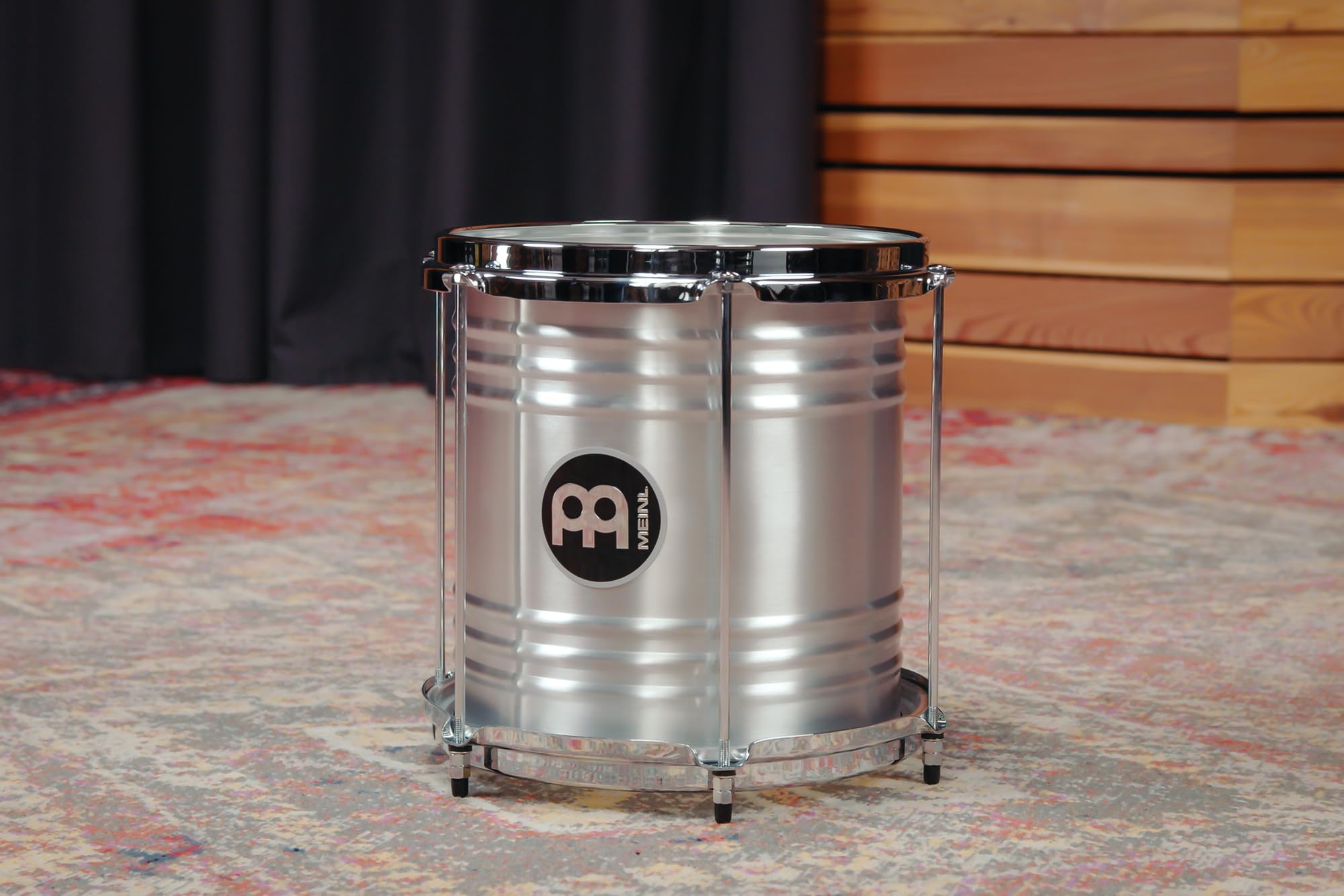 Meinl Percussion RE10, Repinique in alluminio, Diametro 25.4 cm, 10", Argento