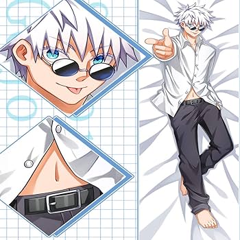 Amazon.co.jp: 呪術廻戦 五条悟 グッズ 両面プリント 等身大