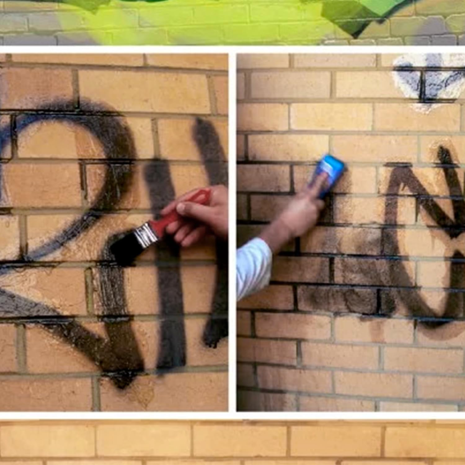 Limpiador de Grafitis 5L para Piedra Ladrillo, Hormigón, Metal | Elimina pintadas y restos de pintura en superficies porosas. Ideal para fachadas, muros y mobiliario urbano.
