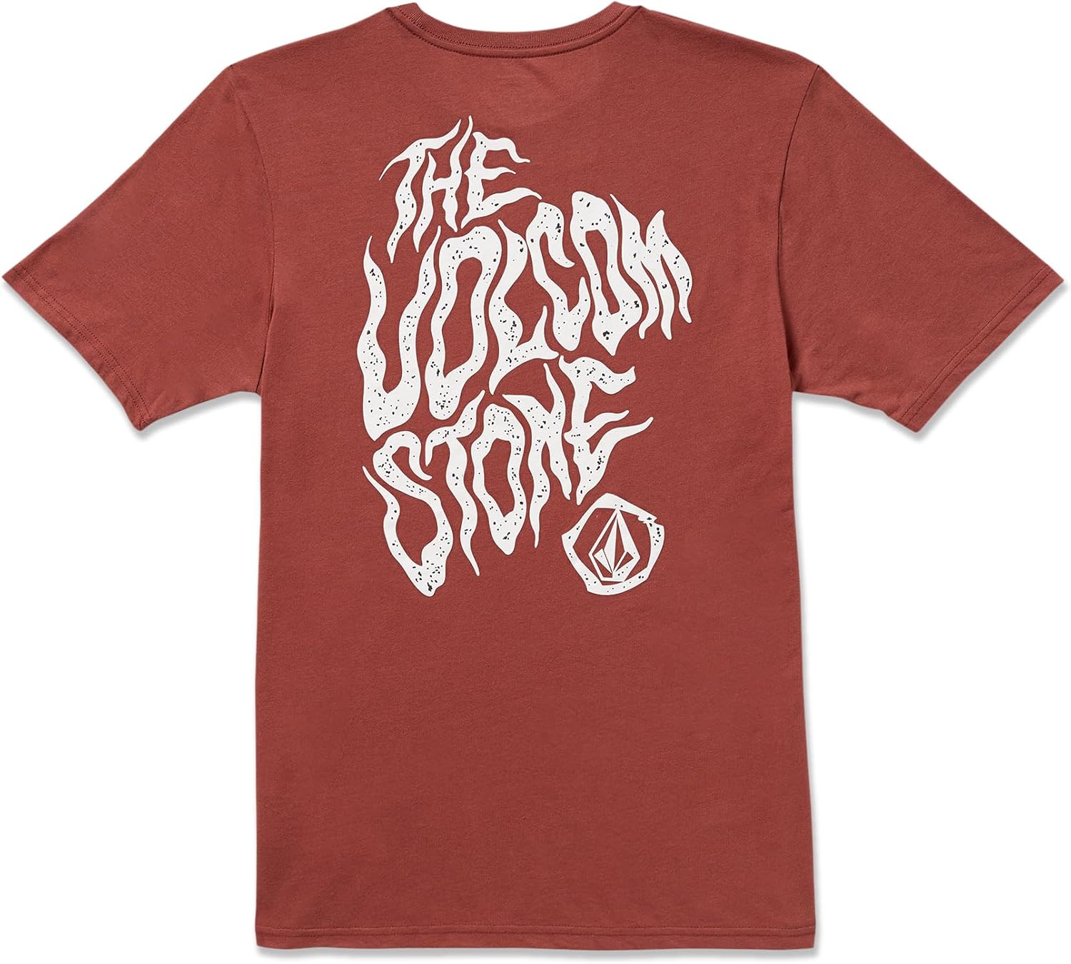 Volcom Men's Wavvy Heather Short Sleeve T-Shirt-Soft Cotton Blend Crewneck Tee, Lightweight & Breathable Casual Fit