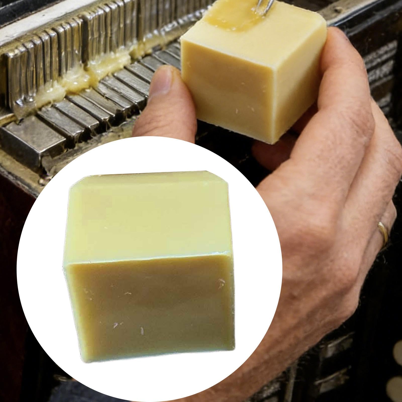 predolo Accordion Bienenwachs Block Reparaturzubehör Wartungswachs Instrumentenpflege DIY für Akkordeonreparatur Musikliebhaber Werkstatt Hobbyanwender, 1 StÜck