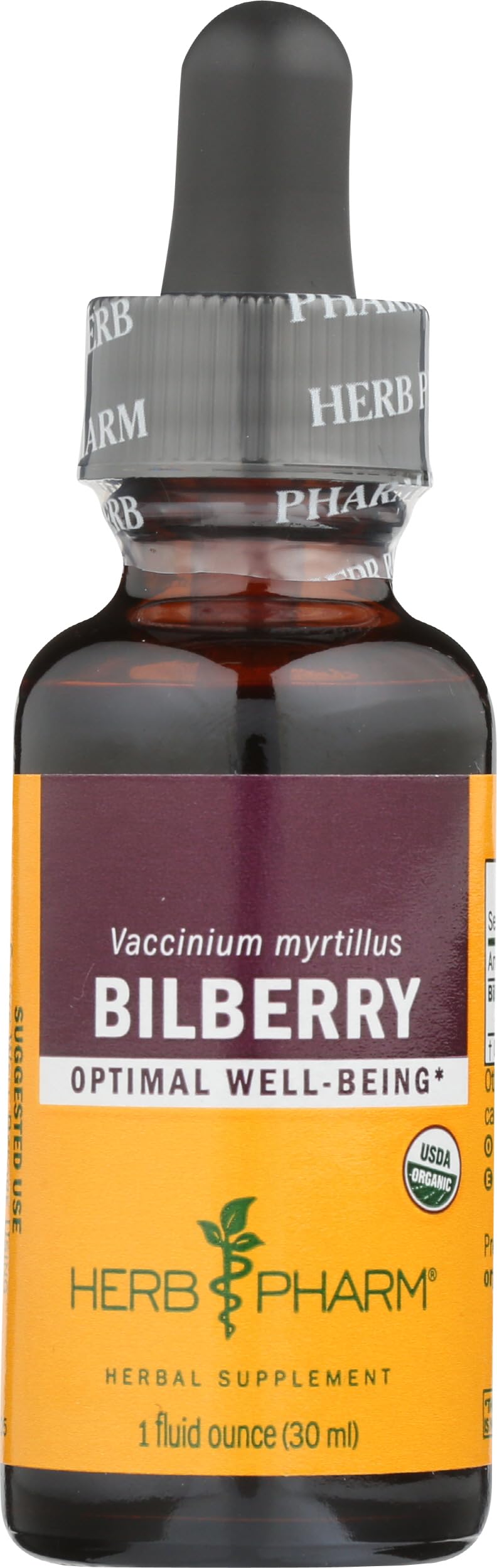 Bilberry Liquid Extract for Eye and Vision Support - 1 Ounce