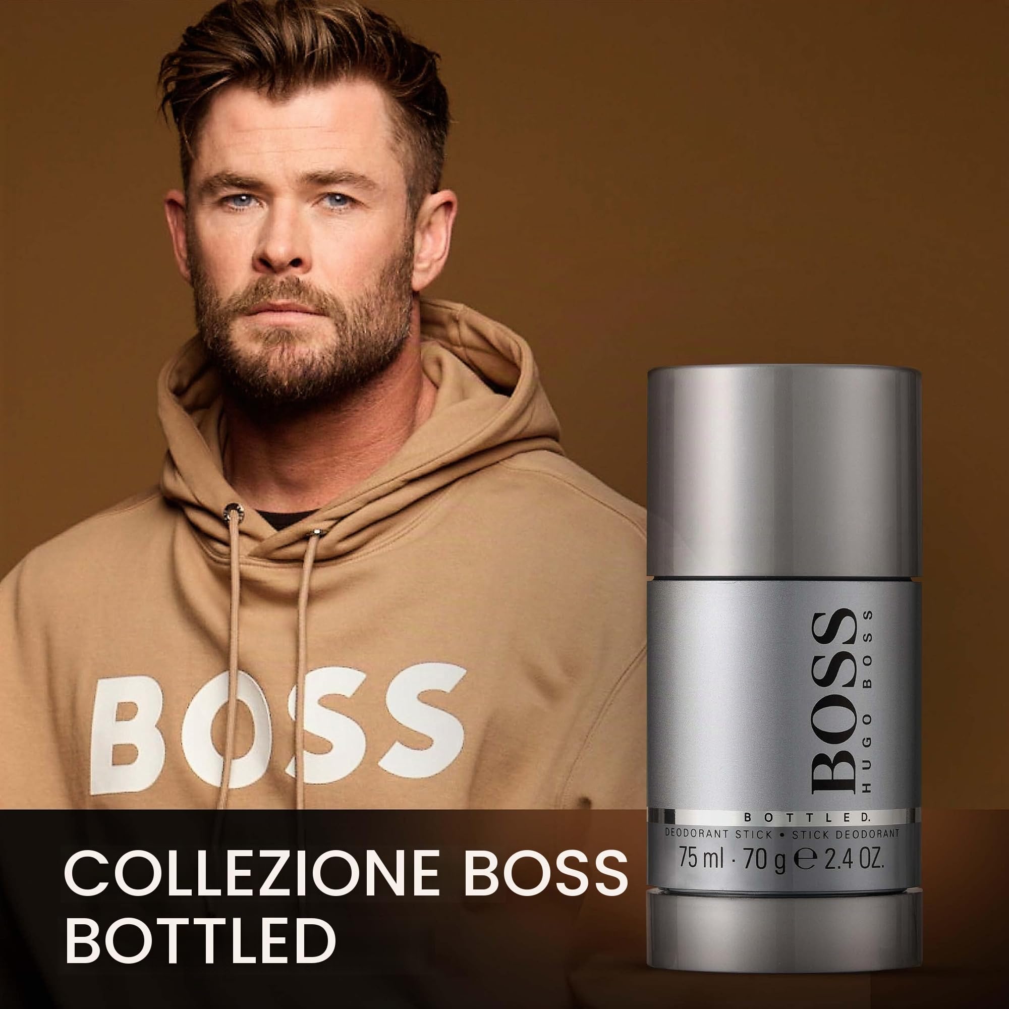 Hugo Boss Hugo Deodorante Stick, Uomo, 75 ml, 70 gr