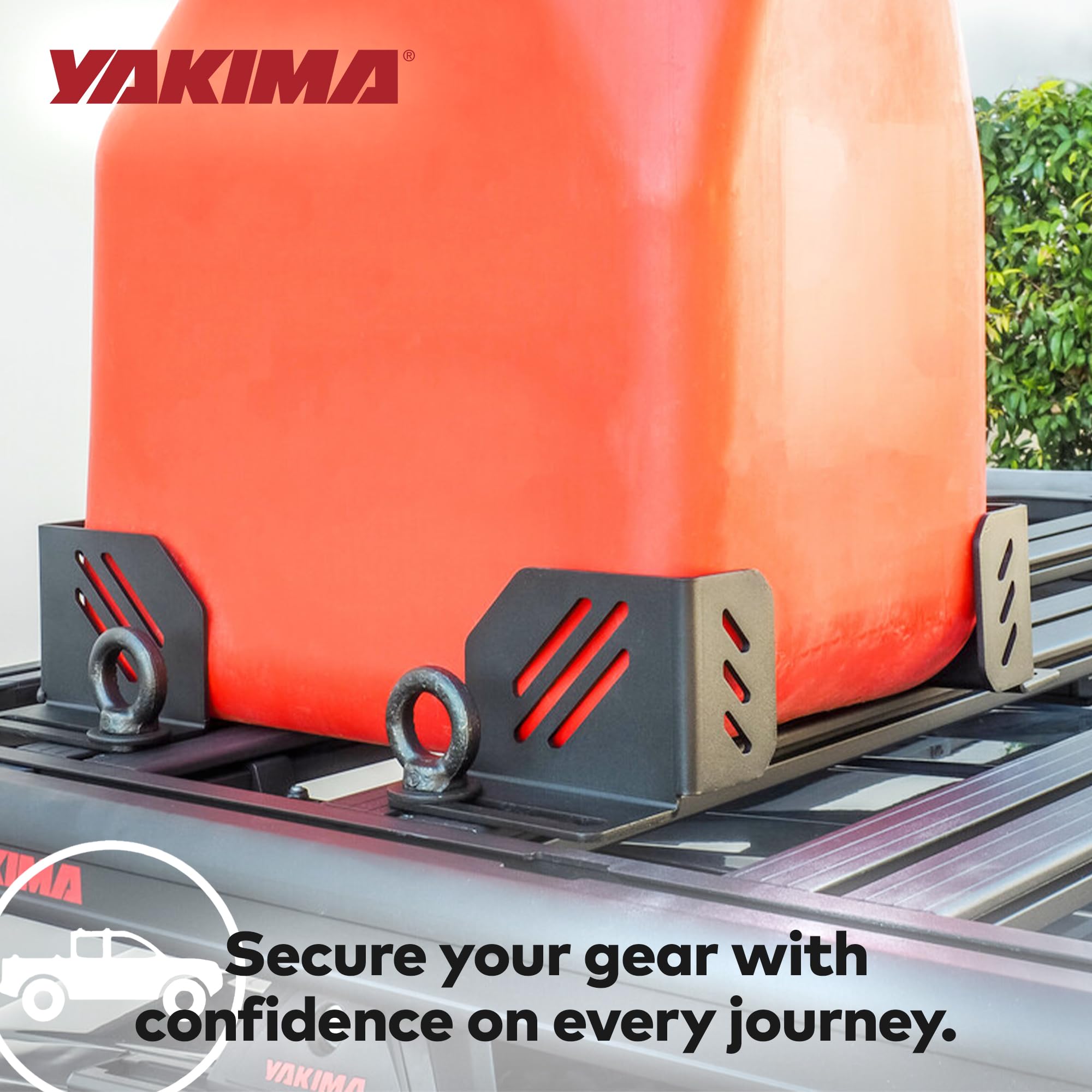YAKIMA LockNLoad Platform Corner Bracket Kit with T Slot Gear
