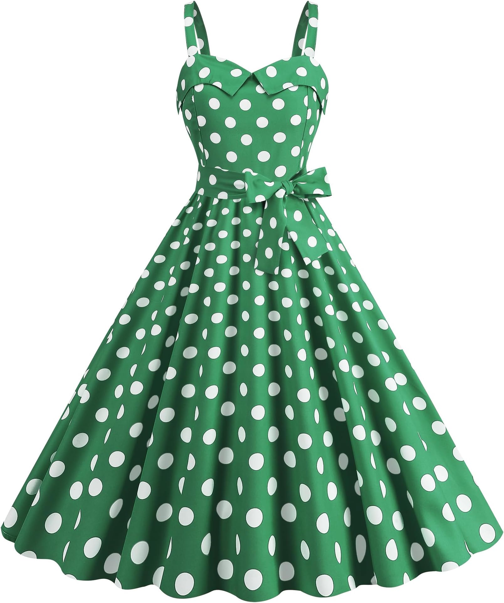 Women's Cami Strap Foldover Sweetheart Neckline Double Breasted Panel Special Occasion Cocktail Formal Vintage Dress