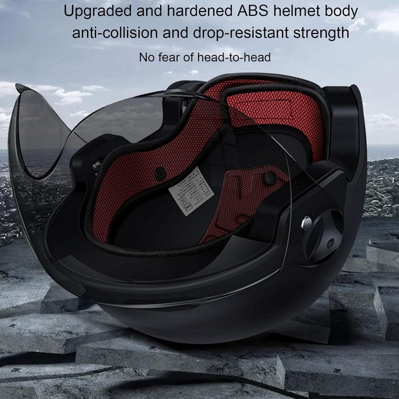 Casco Elettrico per Adulti - Unisex per Bici, Scooter, Skateboard - Altamente Protettivo Mezza Calotta per Uomini e Donne