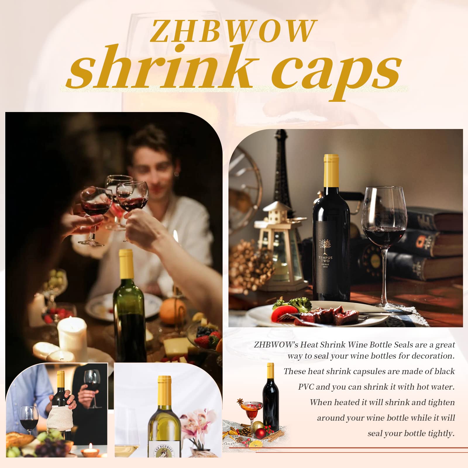 Wine Bottle Heat Shrink Seals