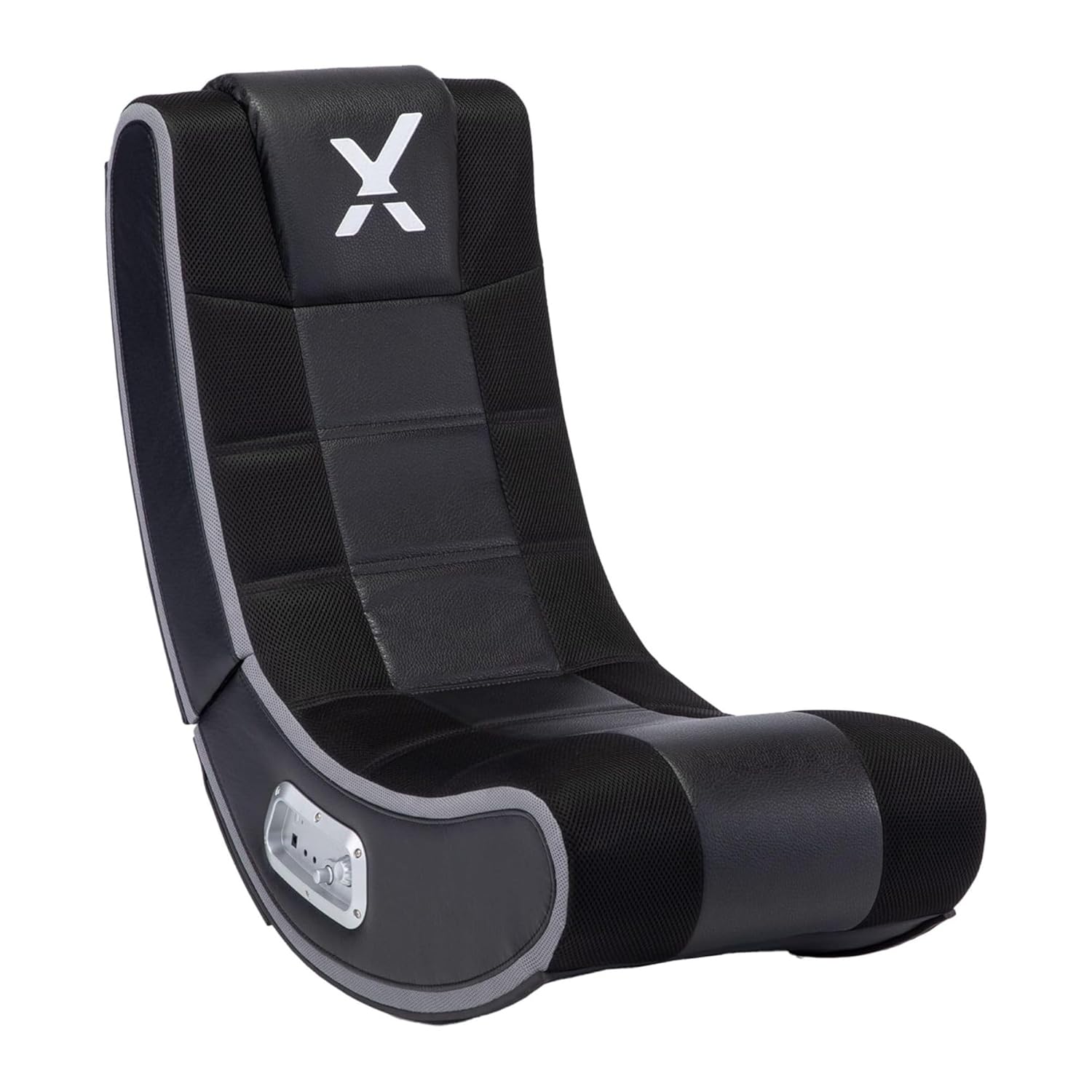 X Rocker SE 2.1 Video Gaming Floor Chair, with 2 Speakers, Subwoofer, Padded Headrest, Bluetooth, Foldable, 5130301, 25.2" x 18.4" x 16.4", Amazon...