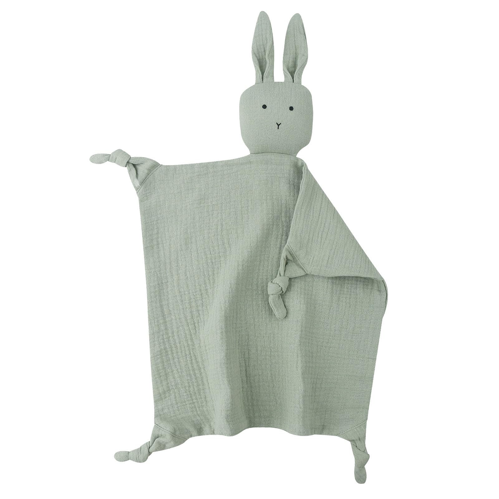 Wayfadacc Cute Baby Muslin Towel Newborn Soft Cotton Dolls Burp Soothing Cloth Blanket Educational Toy Gift Appease Towel Baby