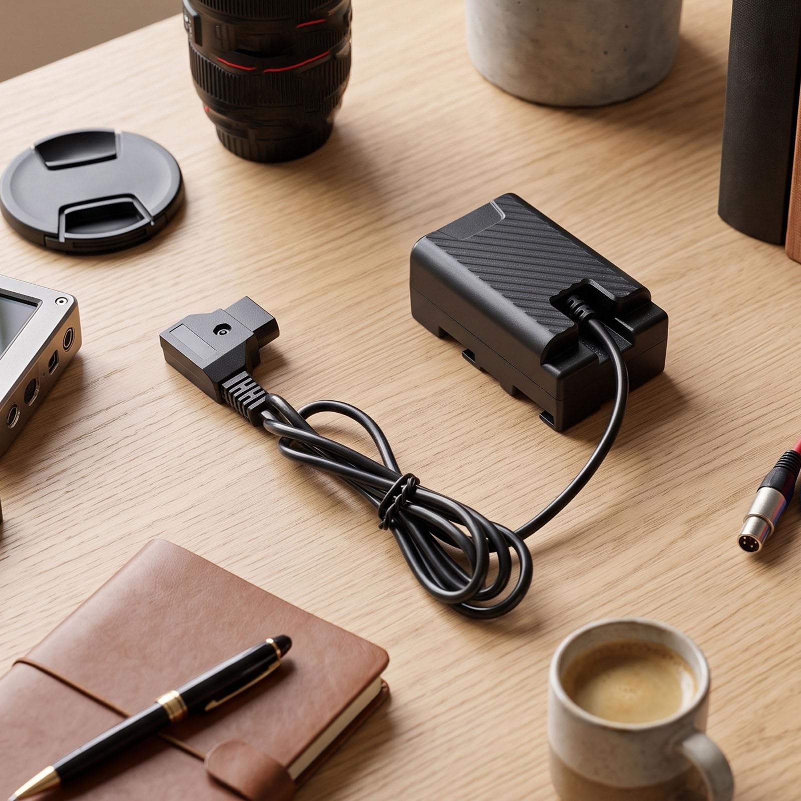 Fabater Cable Adaptador de Alimentación con Batería Simulada D Tap