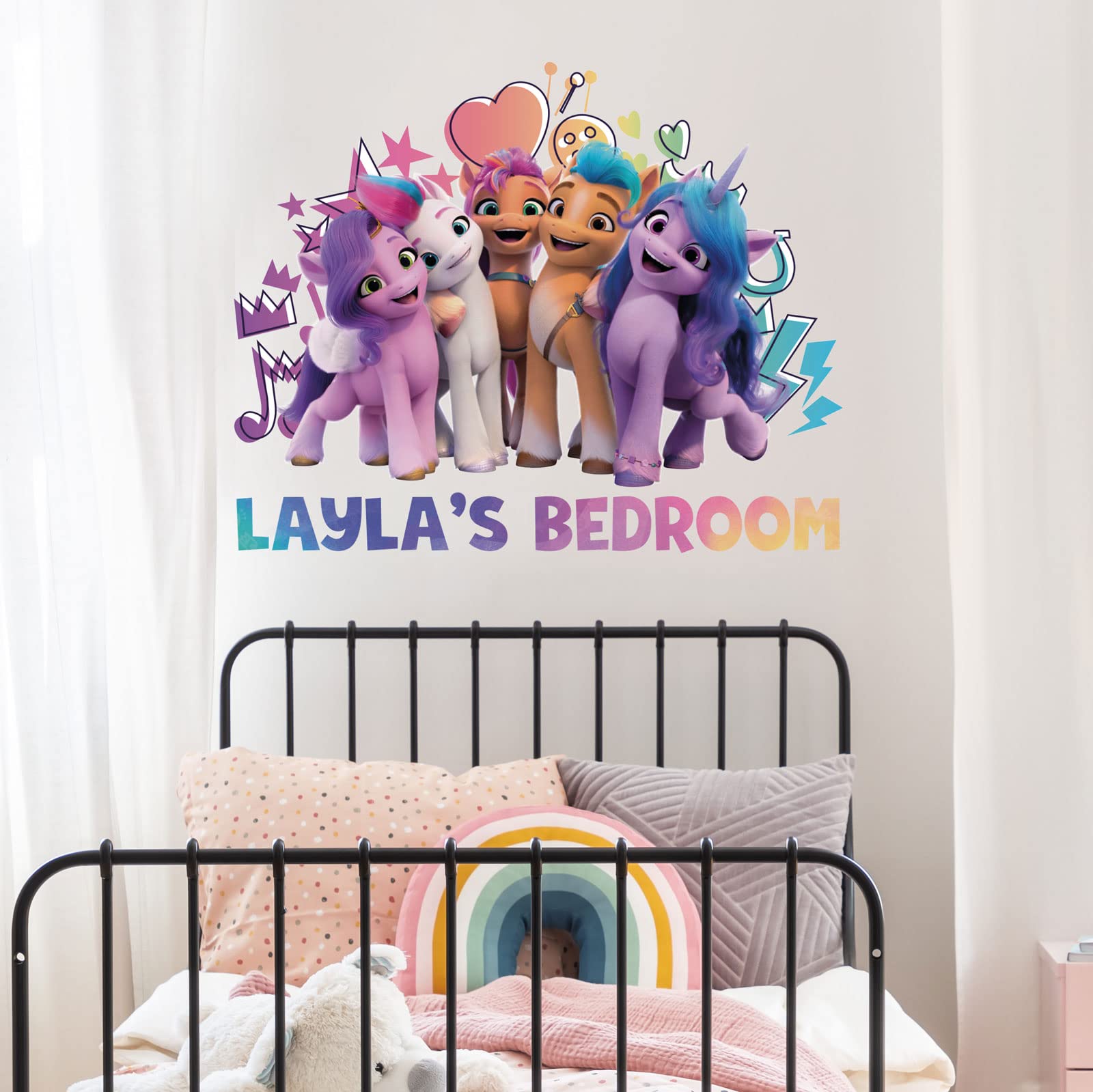 RoomMates RMK2498SCS My Little Pony Peel and Stick Wall Decals for sale online e