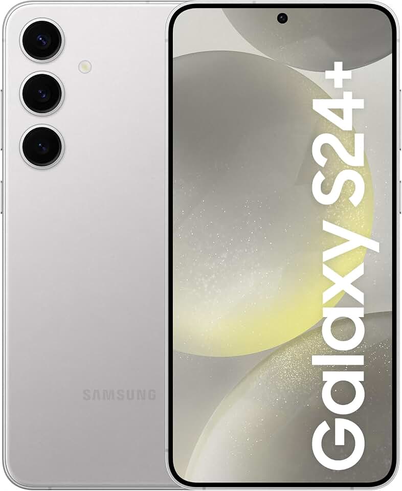 Smartphone Samsung Galaxy S24+, Galaxy AI, Selfie de 12MP, Tela de 6.7" 1-120Hz, 256GB, 12GB RAM - Cinza (Recondicionado)
