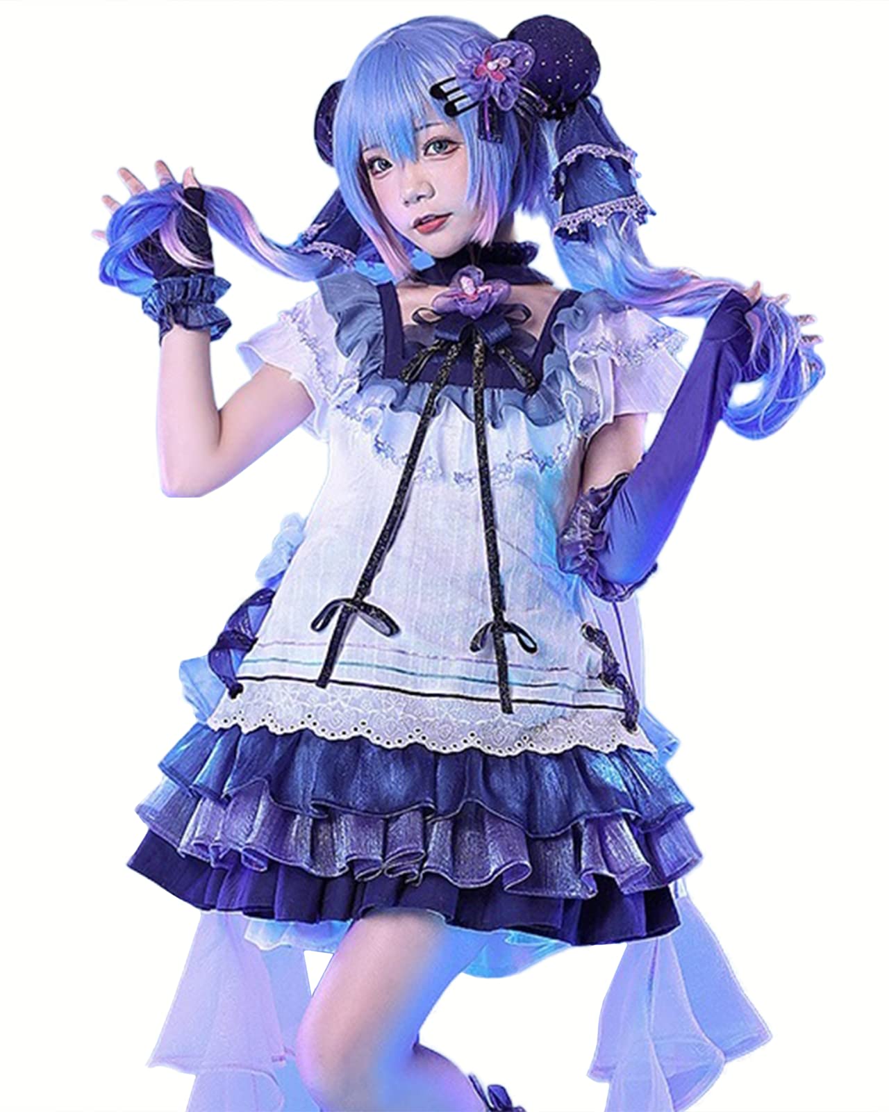 Amazon.co.jp: [milky time] 初音ミク コスプレ ワンピース 