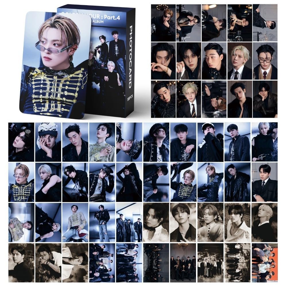 Amazon.co.jp: ATEEZ「GOLDEN HOUR:Part.4 Lomo」カードセット - ATINY