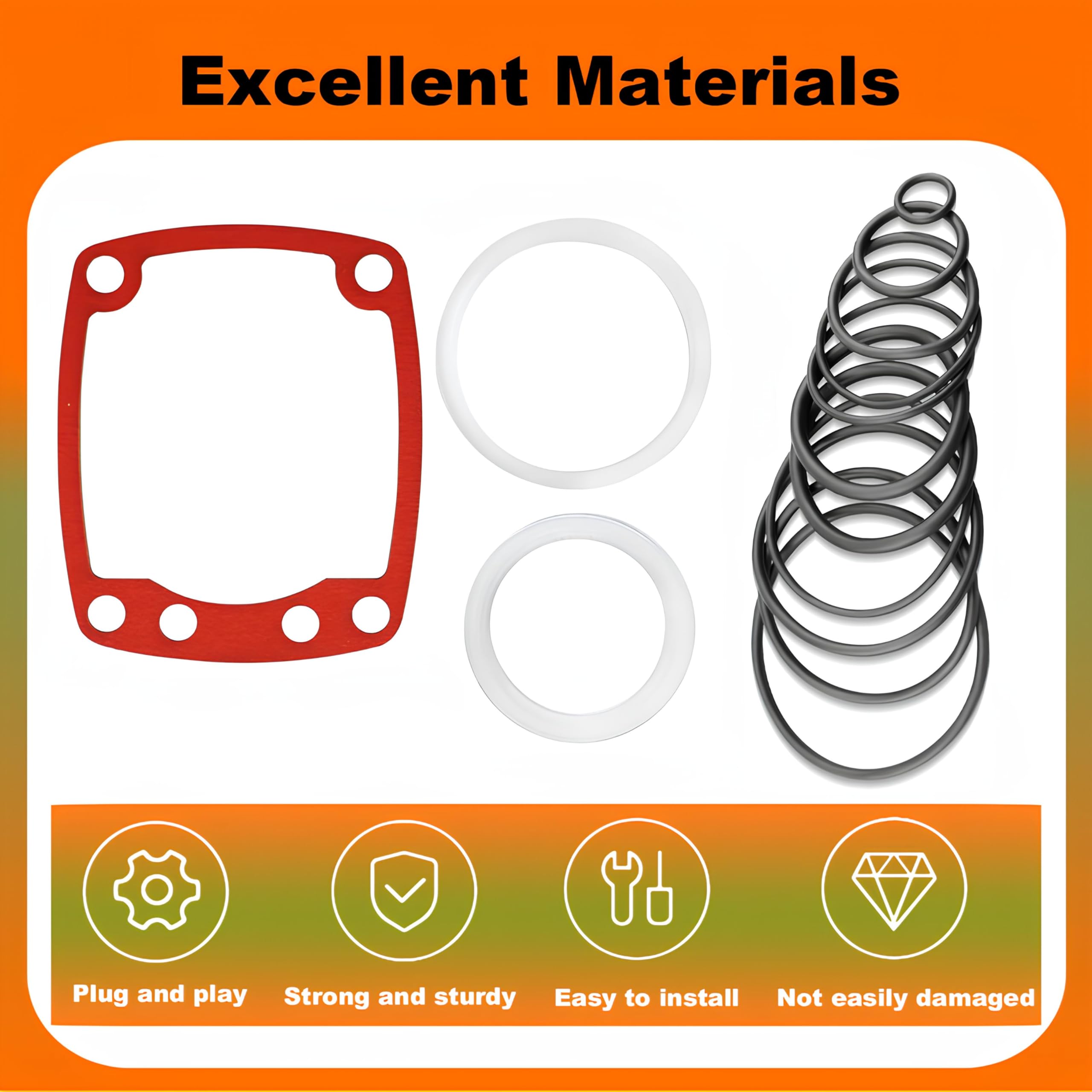 402707 Gasket Cap Replacement For Paslode 3175R Coil Roofing Nailer - Rebuild Kit Part - View #2