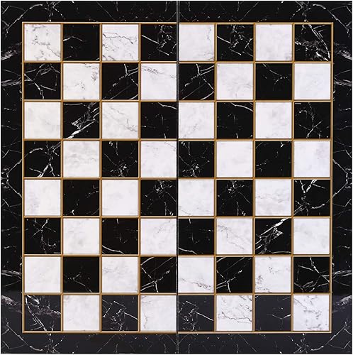 Miniatura 4 de Juego de ajedrez Staunton de boj para adultos, piezas hechas a mano y diseño de mármol, tablero de ajedrez de madera, tamaño King de 3.5 pulgadas