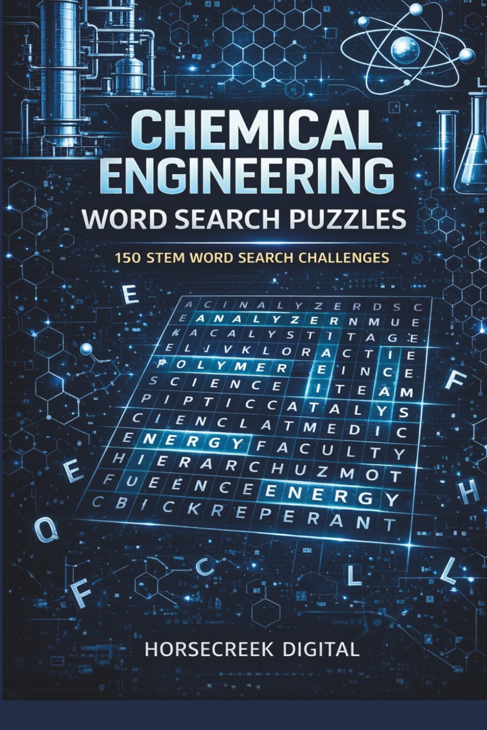 Chemical Engineering Word Search Puzzles: 150 STEM Word Search Challenges About Industrial Chemistry, Energy, Materials & Innovation