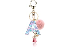 Initial Letter Keychain: A Stylish and Sentimental Accessory