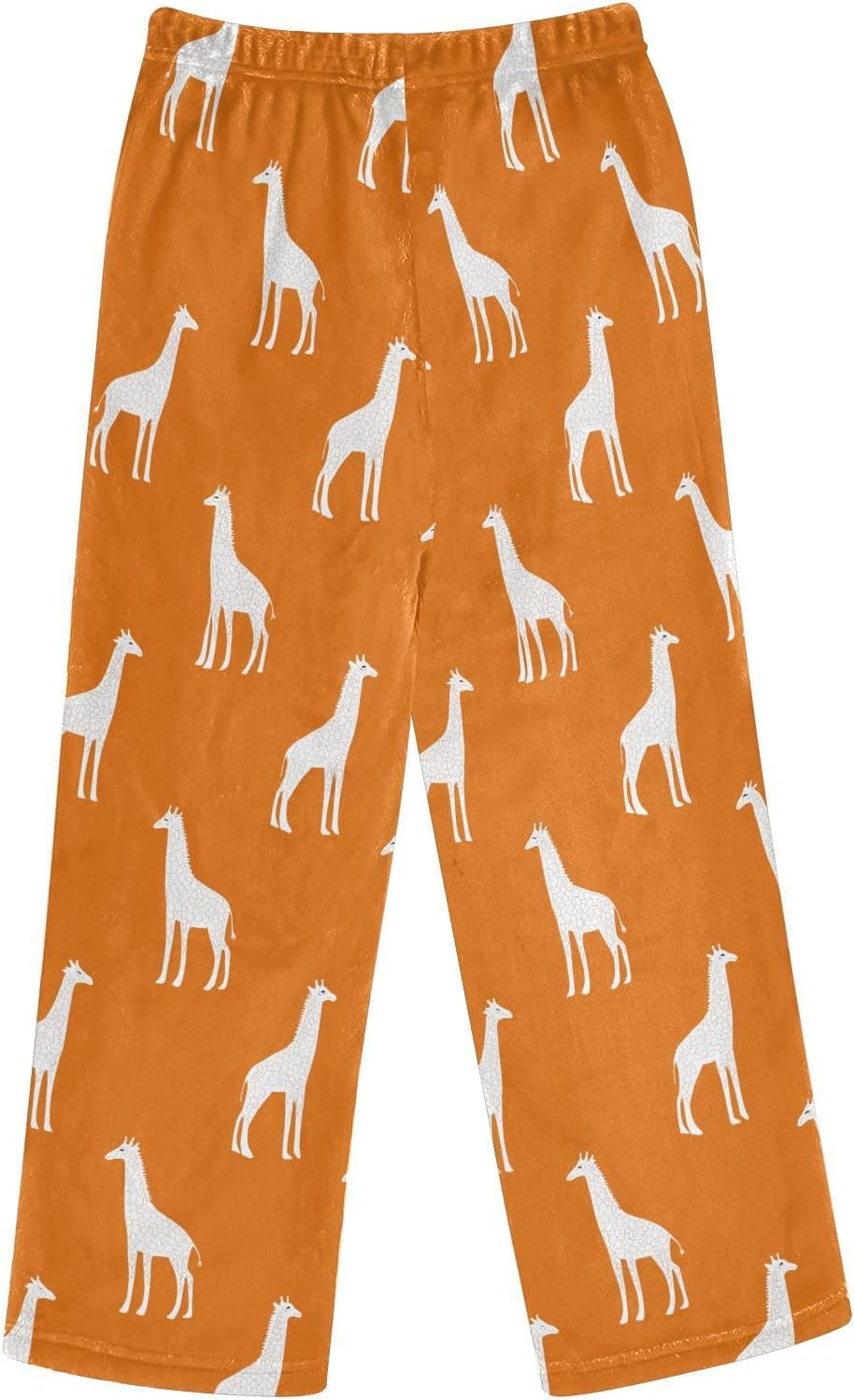 Giraffes Silhouettes Boys Pants for Kids Fleece Bottoms Long Jogger Pants Trousers with Pockets Size 6-14Y