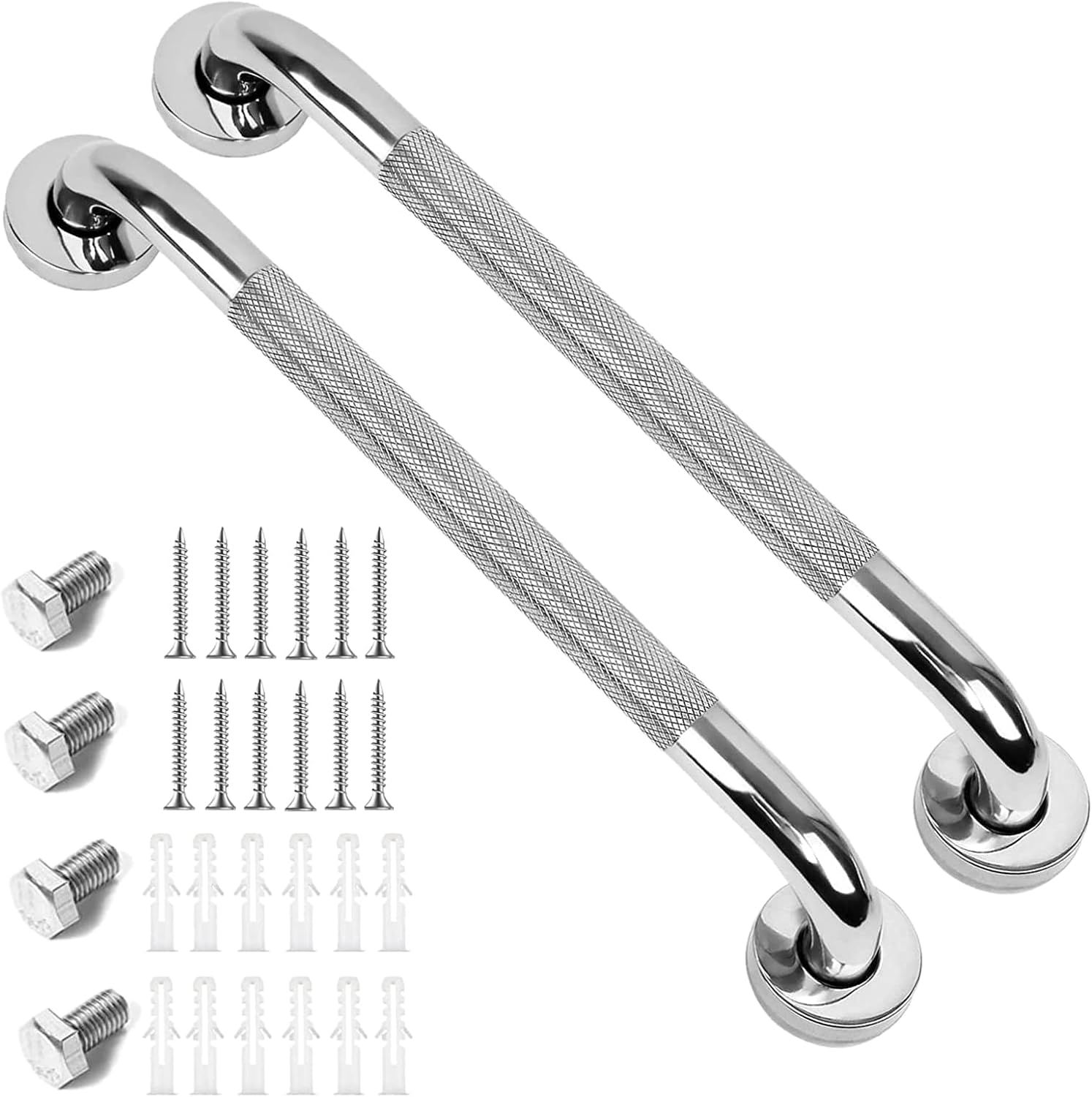 ECYUANIU 2 Pack 16 Inch Anti Slip Shower Grab Bar