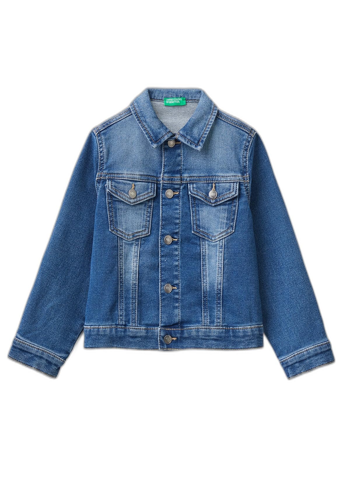 United Colors of Benetton Chaqueta de Mezclilla para Niños