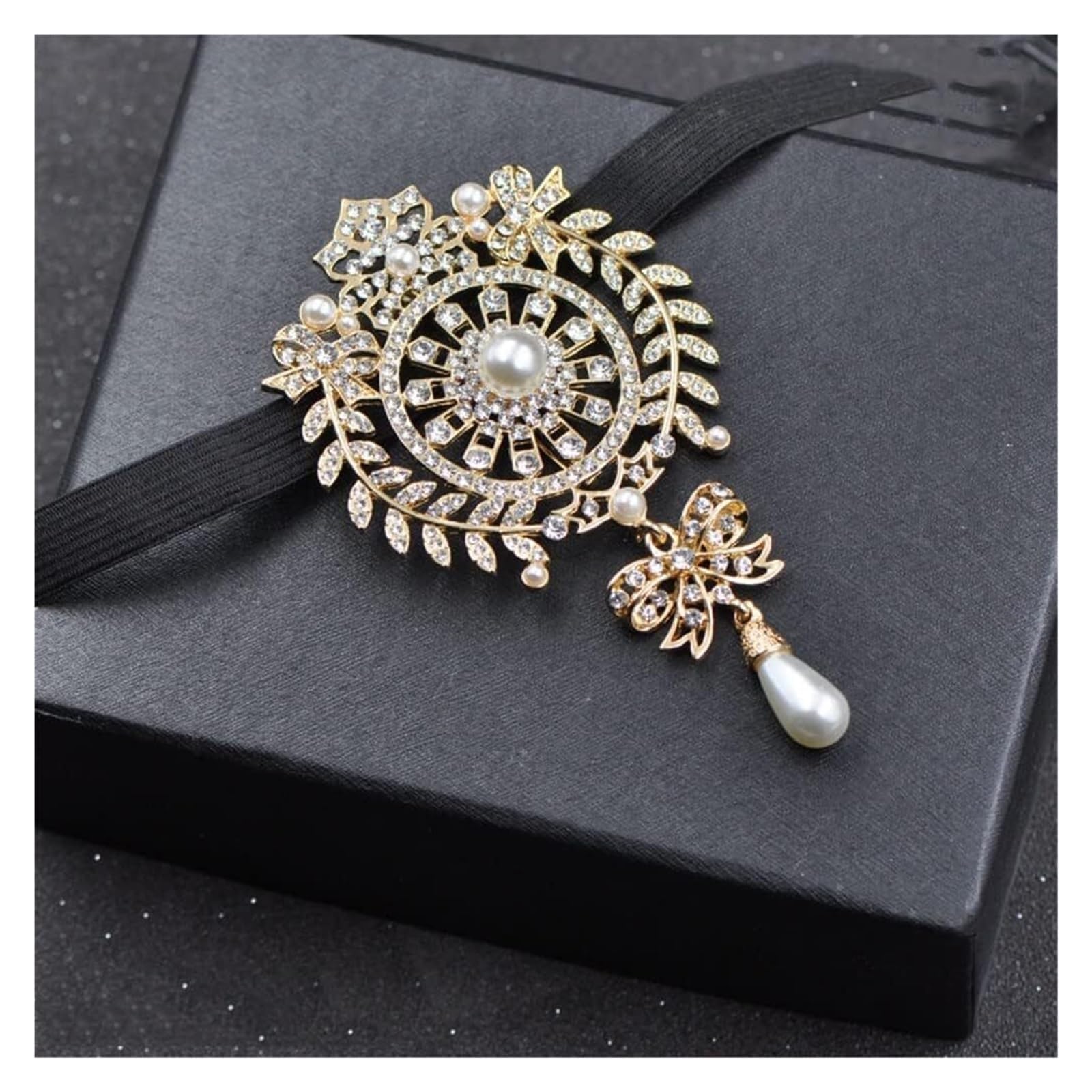 Cravatte, Abito da Sposo Papillon da Sposa Camicie Bianche da Donna da Uomo da Uomo Colletto da testimone dello Sposo Fiori (Color : D, Size : 6.2 * 10.5cm)