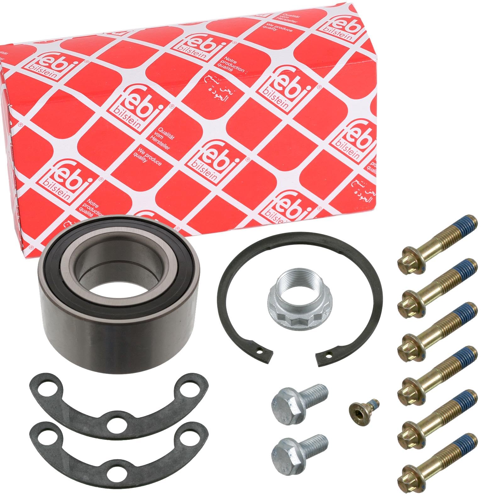 Wheel Bearing Kit fits MERCEDES E280 W124, W210 2.8 Rear 93 to 02 A2013500149