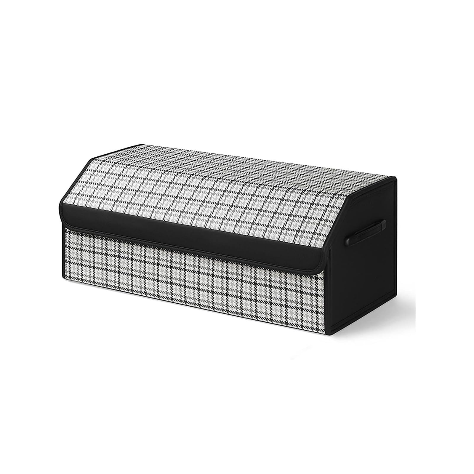 Dfrywdgsey B High-Capacity Car Trunk Organizer With Lid(B)